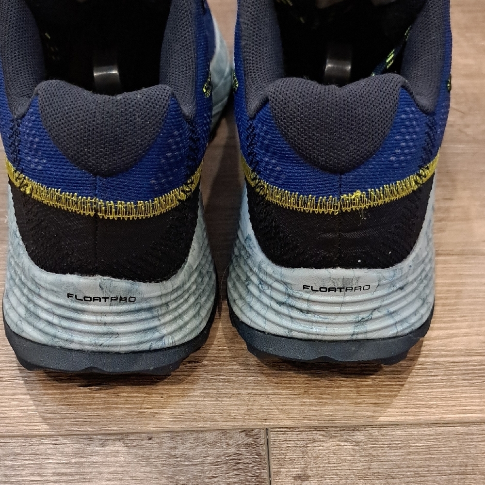 Merrell Blue and Black Athletic Shoes with Cushioned Midsole - Picture 3 of 9
